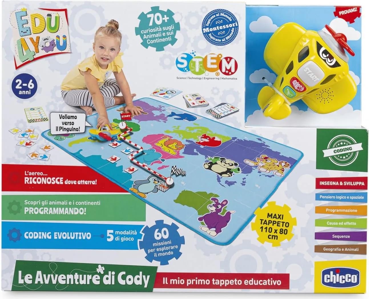 chicco-spielteppich-captain-cody-edu4you-programmieren-lernen-ab-2-jahren-110-x- image 1