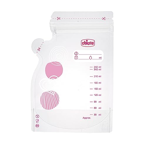 chicco-milchbeutel-30-st-ck-auslaufsicher-250-ml-mit-ausguss image 4