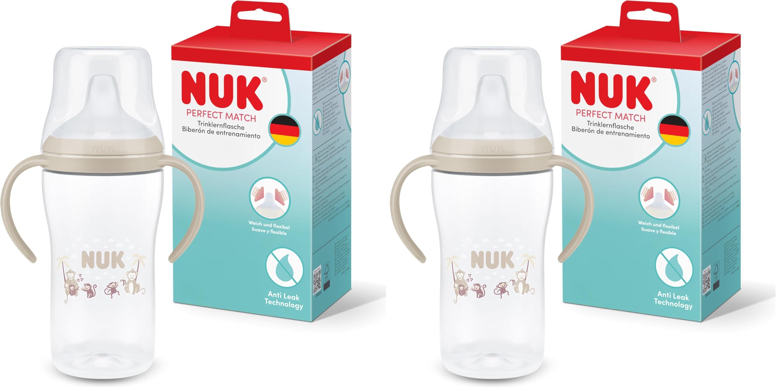 nuk-for-nature-trinklernbecher-150-ml-gr-n-6-18-monate-mit-griffen image 7