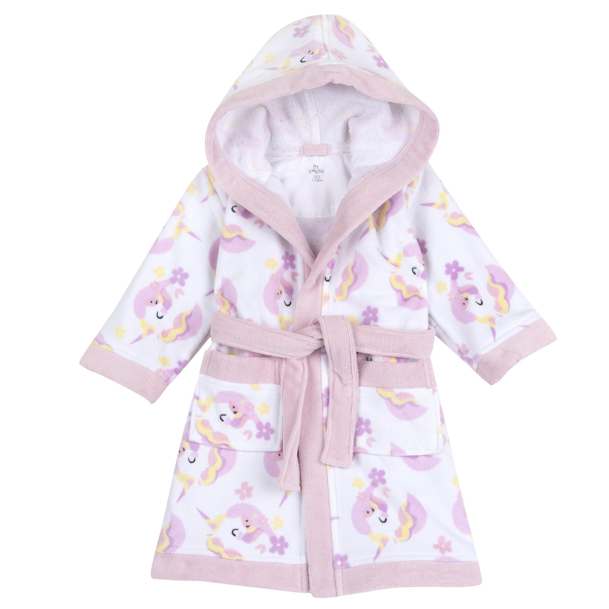 chicco-bademantel-f-r-jungen-und-m-dchen-aus-weichem-frottee-ideal-f-r-zuhause-o image 5