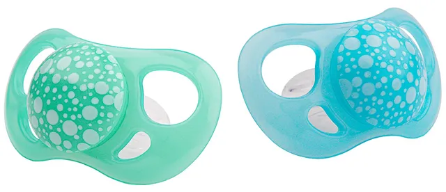 twistshake-baby-schnuller-0-6-monate-2er-pack-blau-gr-n-silikon-bpa-frei image 1