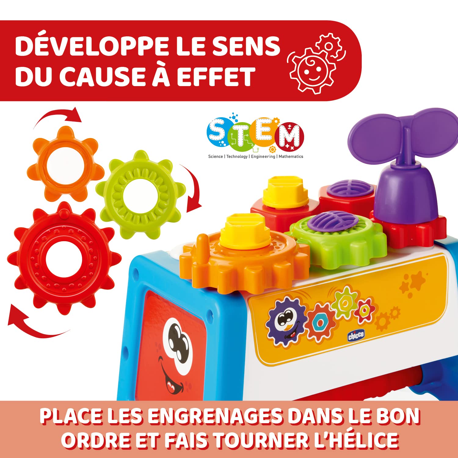 chicco-2in1-werkzeugkoffer-mehrfarbig-spielzeug-werkzeugset-f-r-kleinkinder image 6