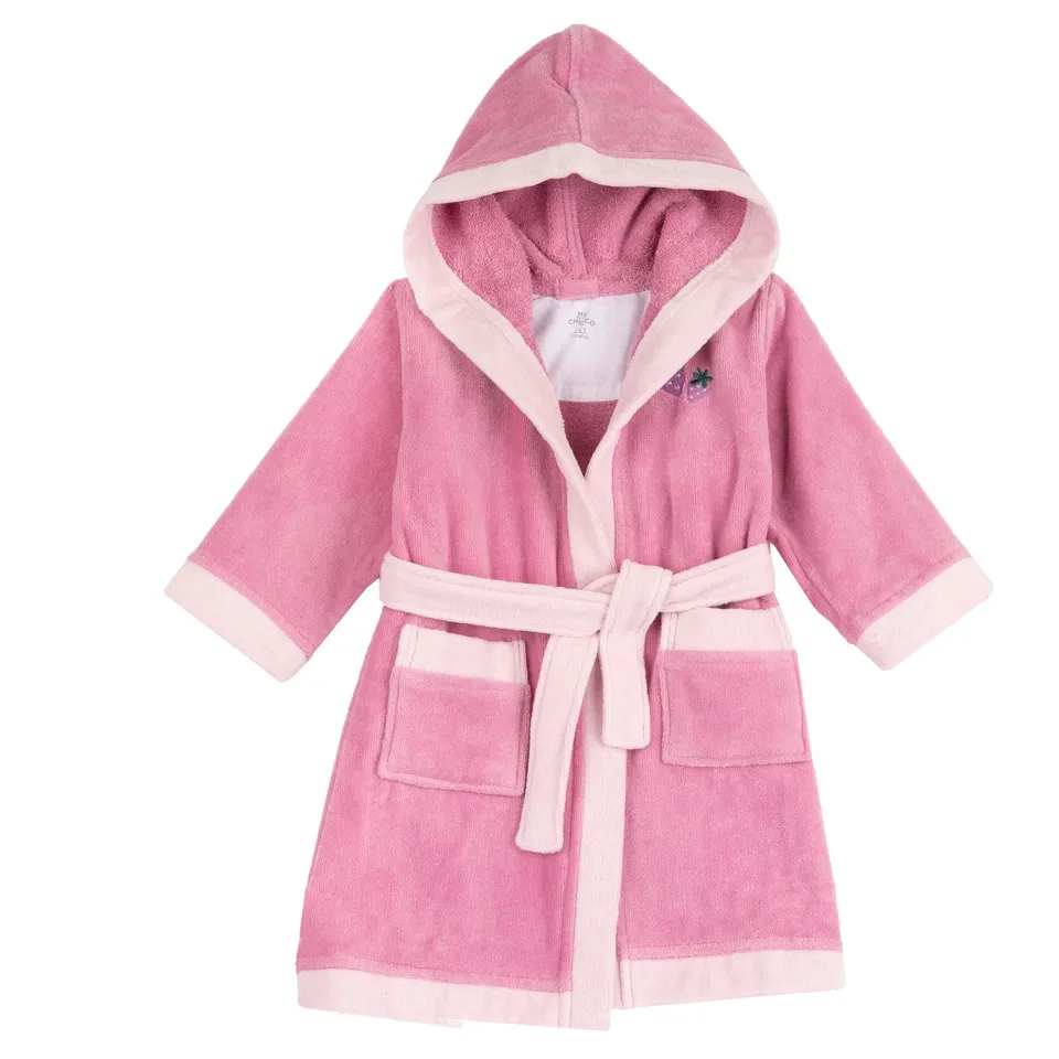 chicco-bademantel-f-r-jungen-und-m-dchen-aus-weichem-frottee-ideal-f-r-zuhause-o image 1