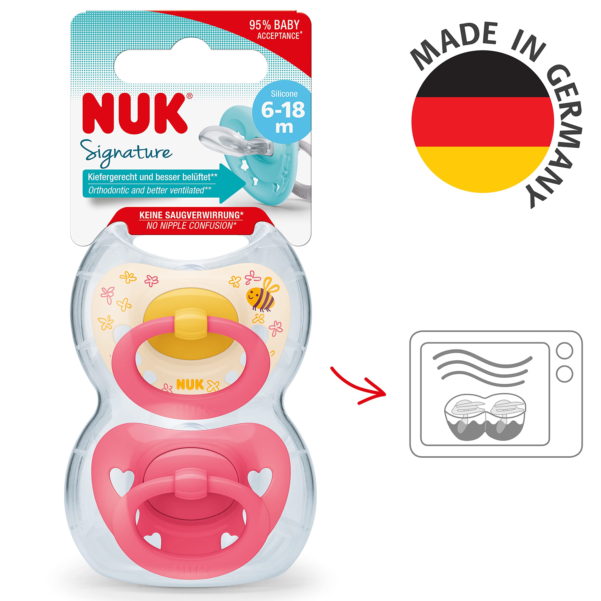 nuk-signature-babyschnuller-6-18-monate-silikon-rosa-herzen-2-st-ck image 6