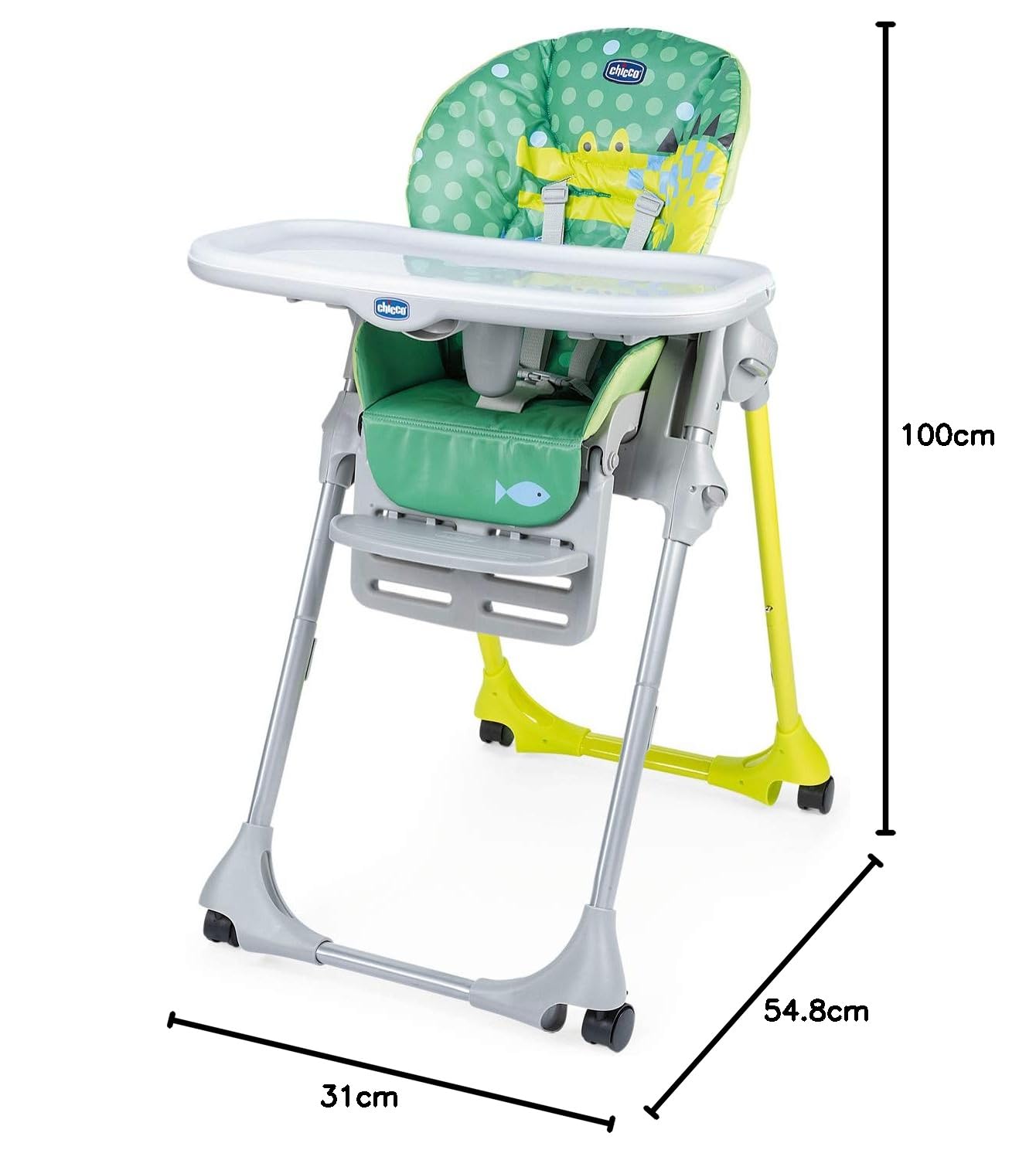 chicco-polly-easy-kinderhochstuhl-6-monate-bis-3-jahre-krokodil image 7