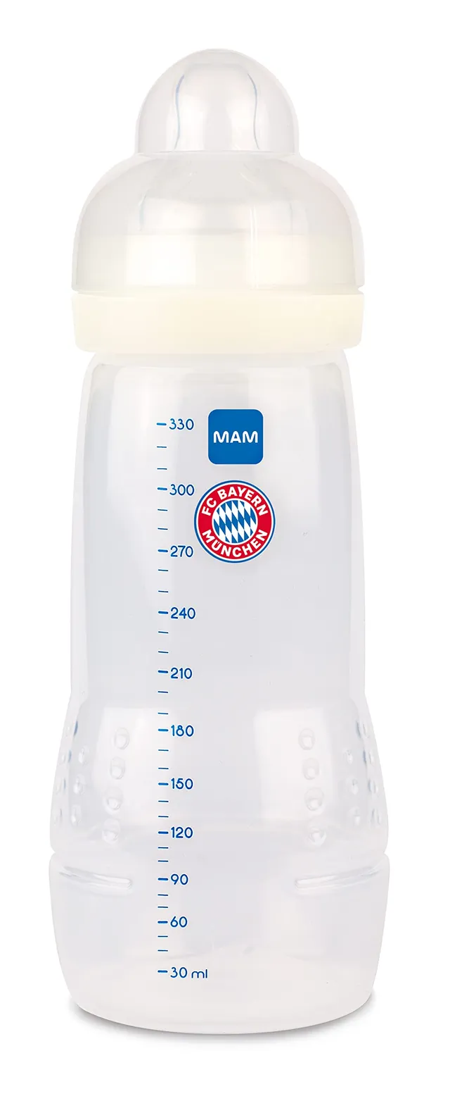 mam-easy-active-fc-bayern-m-nchen-babyflasche-330-ml-silikon-sauger-gr-2-ab-4-mo image 1
