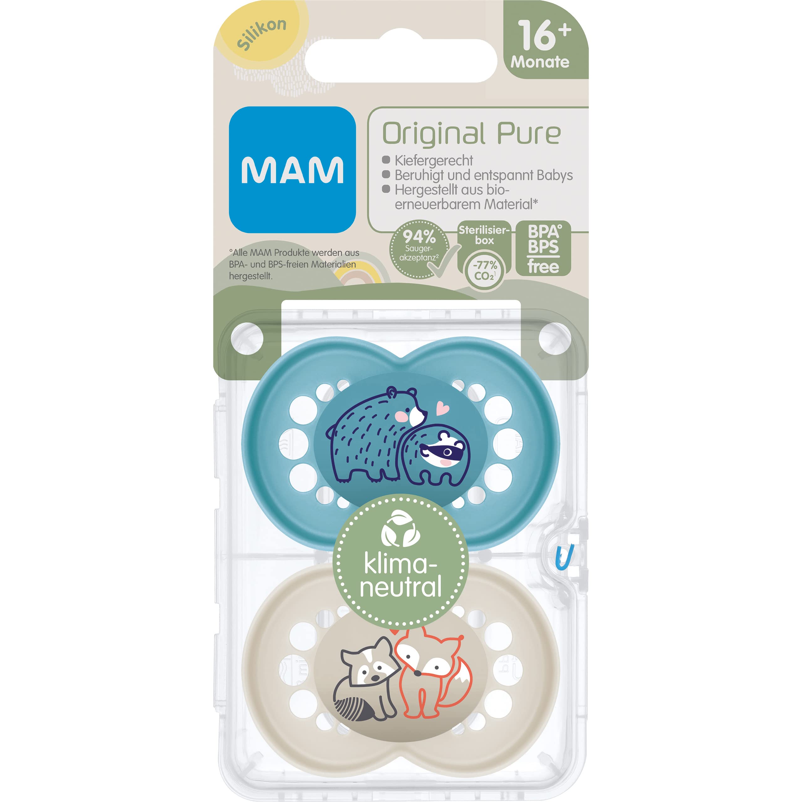 mam-original-pure-day-night-schnuller-4er-set-16-monate-skinsoft-silikon-b-r-fuc image 3