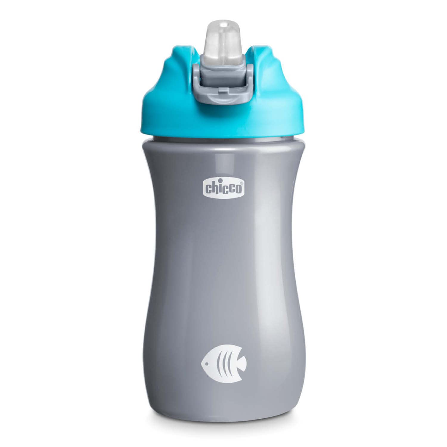 chicco-pop-up-cup-trinkbecher-350-ml-hellblau image 1
