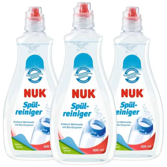 nuk-sp-lreiniger-f-r-babyflaschen-sauger-zubeh-r-3-x-500-ml-parf-mfrei-ph-neutra image 1
