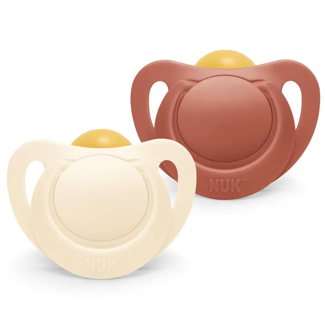 nuk-for-nature-babyschnuller-0-6-monate-terrakottarot-2-st-ck image 1
