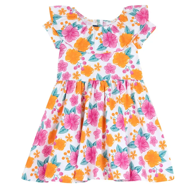 chicco-m-dchen-kurzarmkleid-aus-leichter-baumwolle-designed-in-italy-kinderbekle image 1