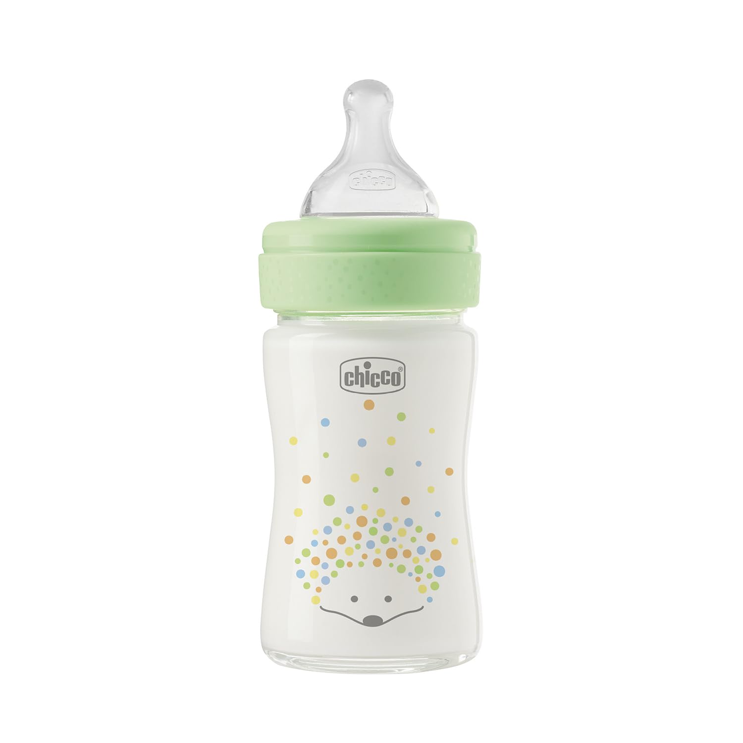 chicco-perfect-easy-slow-flow-glasflasche-150-ml-physio-sauger-soft-sense-anti-k image 1
