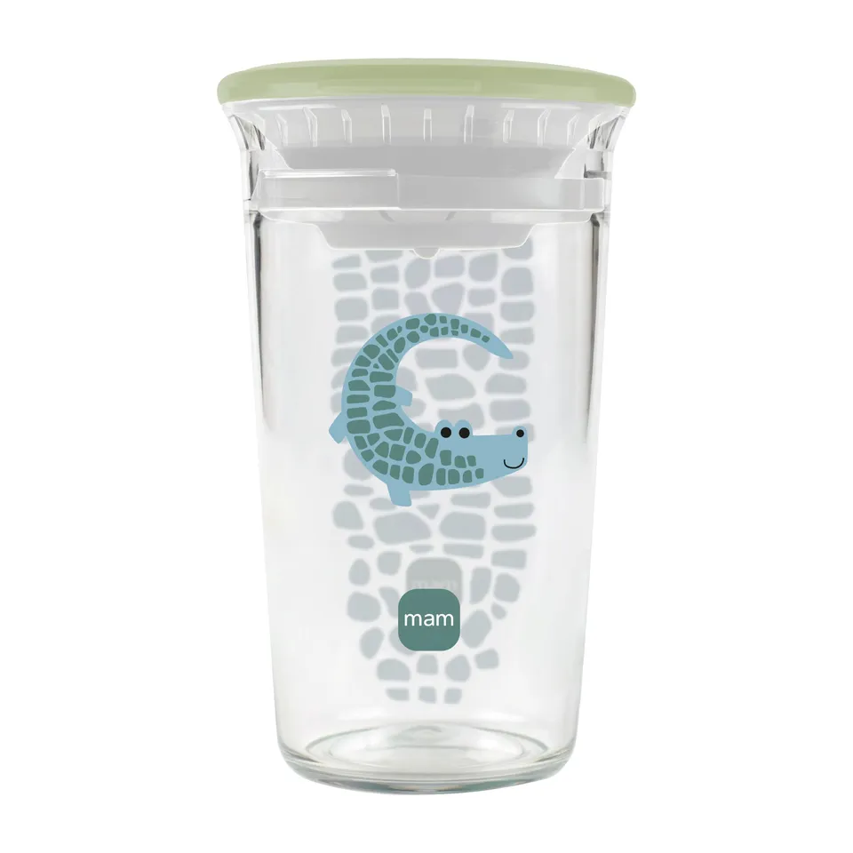 mam-easy-to-drink-cup-360-trinklernbecher-290-ml-ab-8-monaten-krokodil image 1