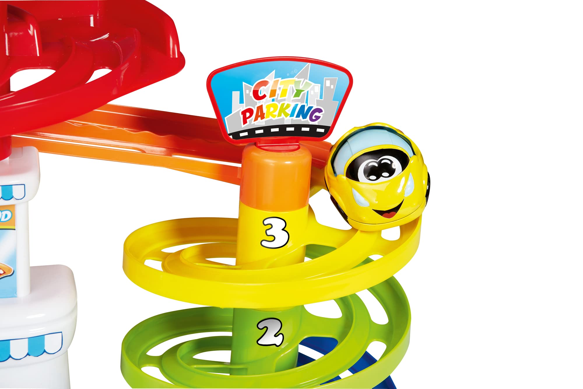 chicco-turbo-ball-parkhaus-mit-spielzeugauto-4-ebenen-rutsche-ab-1-jahr-mehrfarb image 5