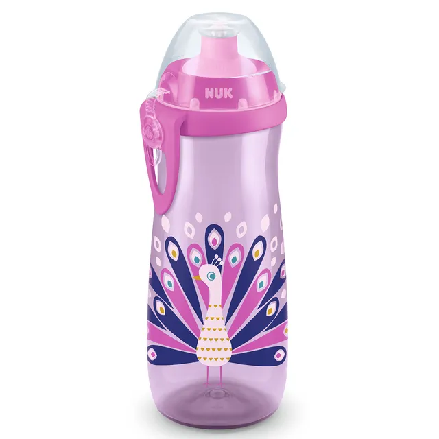 nuk-sports-cup-kinder-trinkflasche-mit-cham-leon-effekt-450-ml-ab-24-monaten-aus image 1