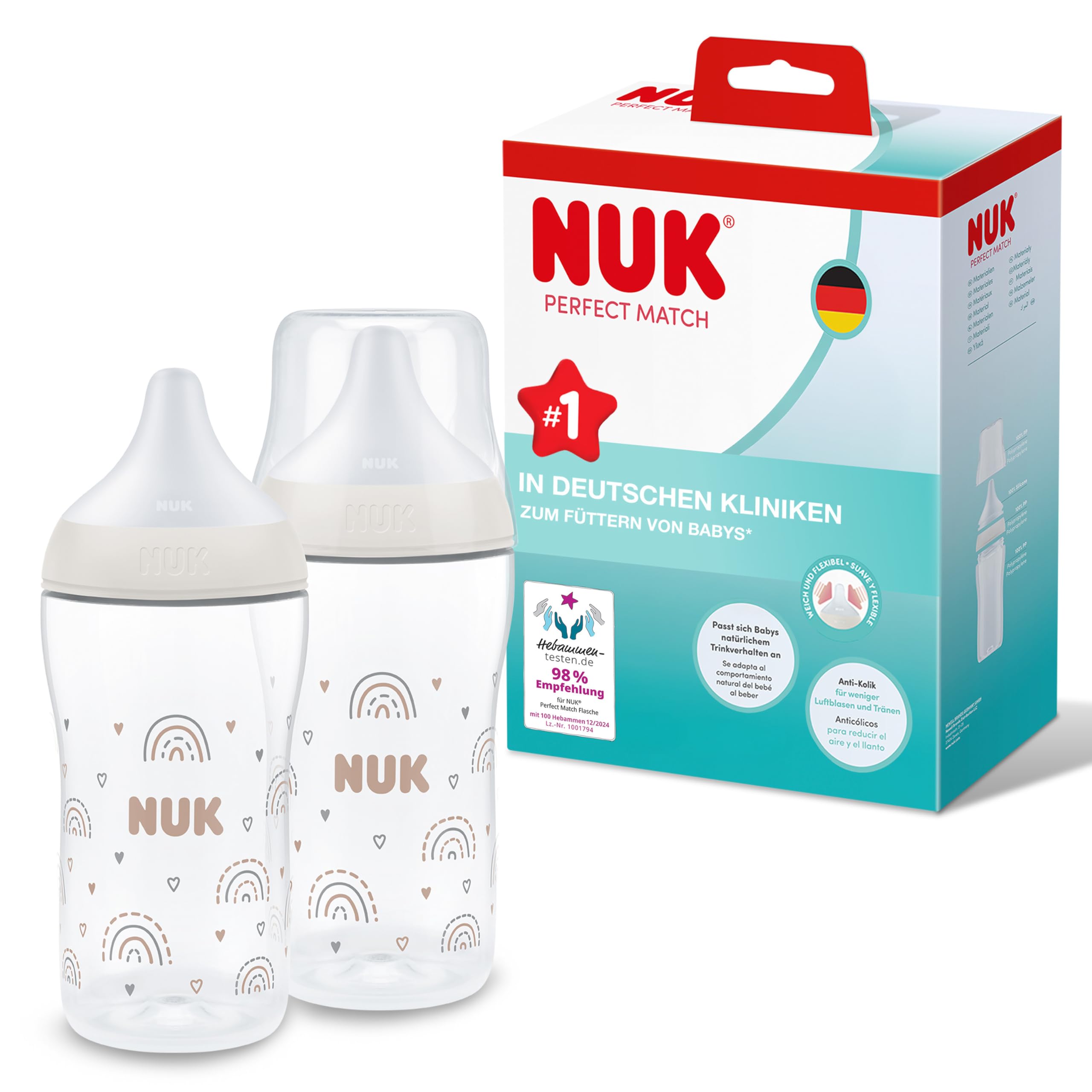 nuk-perfect-match-babyflasche-260-ml-ab-3-monaten-mit-temperature-control-und-an image 7