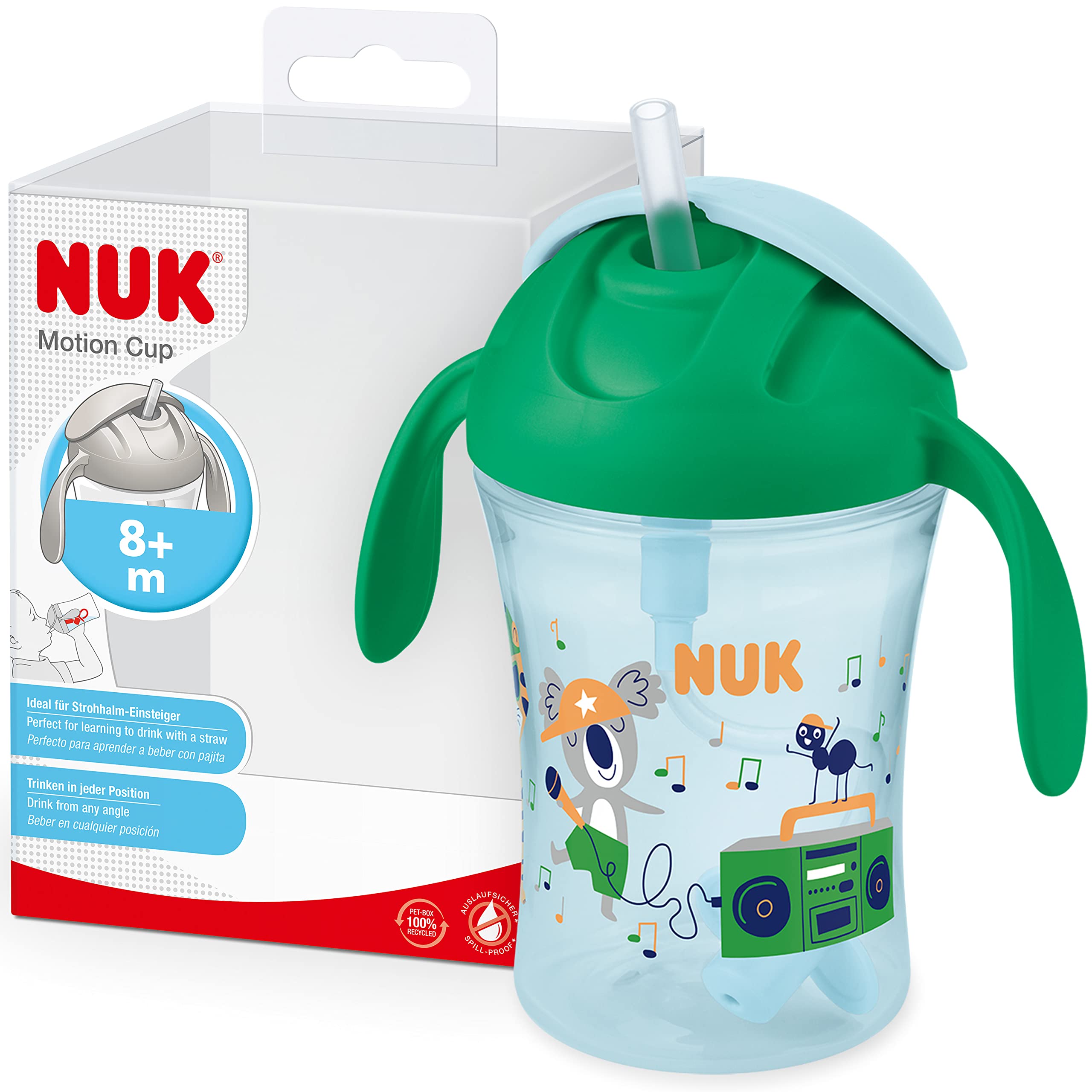 nuk-motion-cup-trinklernbecher-230ml-gelb-ab-8-monaten image 7